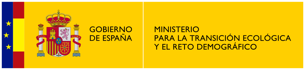 Logo del ministerio para la transición geológica 