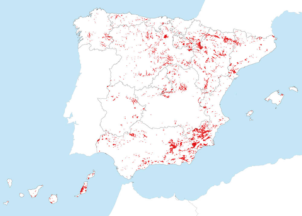 Mapa carcavas