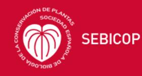 Logo de la Société Espagnole de Biologie de Conservation des Plantes (SEBICOP)